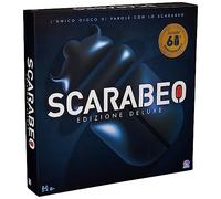 Scarabeo 60th Anniversary Premium Edition by Editrice Giochi Rotating Scrabble Board Game | Word Games | Board Games for Adults & Kids Ages 8 and up