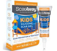 ScarAway Gel de silicona para cicatrices para niños, 100% de grado médico, ayuda a mejorar el tamaño, el color y la textura de las cicatrices hipertróficas y queloides en la cara y el cuerpo causadas