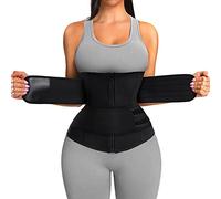 SCARBORO Entrenamiento de cintura corsé para mujeres neopreno sauna sudor cintura Trimmer Cincher adelgazar cuerpo Shaper cinturón faja - - S