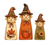 Scarecrow Decor - Fall Harvest Decoration | Rustic Scarecrow Figure