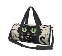 Scaredy Cat - Bolsa de viaje para Halloween, murciélago, gimnasio, para hombres y mujeres, bolsa deportiva, equipaje de mano para viajes de fin de semana, trabajo, camping