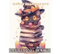 Scaredy Halloween Cats - Coloring Book for Kids: Furry little tricksters in festive disguises ready for a night of creative fun and storytelling