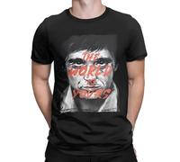 Scarface Al Pacino Tony Montana T Shirt Film Tees Short Sleeve O Neck