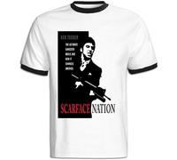 Scarface Money Power Respect Men's T Shirt White 3XL