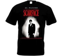 Scarface Movie Poster T-Shirt Black S