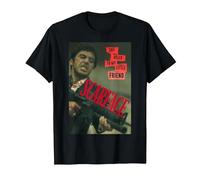 Scarface Say Hello To My Little Friend Photo Camiseta, Hombre, Negro, 3XL