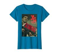 Scarface Say Hello To My Little Friend Photo Camiseta, Mujer, Zafiro, 3XL
