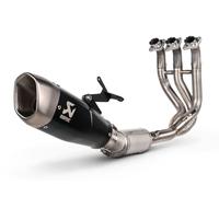 SCARICO COMPLETO NON OMOLOGATO TITANIO NERO AKRAPOVIC PARA TRIUMPH TRIDENT 660