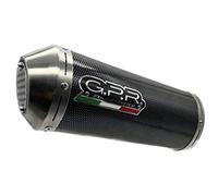 Scarico GPR Speficifo y compatible Rieju Rs3125 - Naked 2011/14 escape completo homologado y catalizado GPR Street Poppy