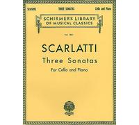 SCARLATTI A. - Sonatas (3) para Violoncello y Piano (Bacon)