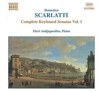Andjaparidze, Eteri – Intégrale des Sonates pour clavier Vol.1 – NAXOS
