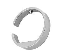 scarlet health - Anillo de acupresión"Good Night 925 plata de ley", aplicación en el dedo pequeño, tamaño del anillo y presión de presión ajustable, circunferencia: 60 mm (diámetro 19 mm)