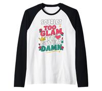 Scarlet Personalized Women's Gift Custom Scarlet Camiseta Manga Raglan