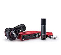 Scarlett 2i2 Studio 3rd Gen, Interfaz de Audio, Micrófono de Condensador y Auriculares, USB