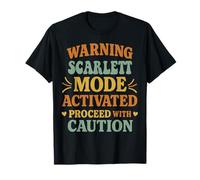 Scarlett Personalized Women's Gift Custom Scarlett Camiseta