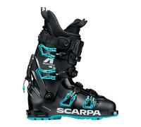 Scarpa - Botas de esquí para hombre - 4-Quattro SL Black Azure de Aluminio - Talla 46 - Negro