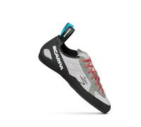 SCARPA Helix Lace - Zapatos de escalada para mujer para escalada deportiva y comercial, bajo volumen, ajuste específico para mujer, plateado/gris medio, talla UE: 39.5, talla de EE. UU.: 8 para mujer