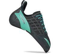 Scarpa Instinct WMN, Zapatillas de Escalada Mujer, Black-Aqua FJW, 41 EU