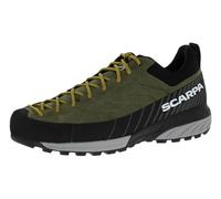 Scarpa Mescalito GTX - Zapatillas de senderismo impermeables y estables para hombre con material exterior de ante y suela antideslizante, zapatos para vía ferrata, Dark Olive Gray, 48 EU