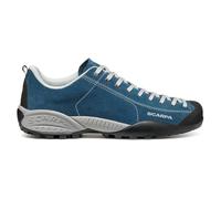 Scarpa Mojito - Zapatillas de senderismo ligeras y cómodas con forro interior de malla transpirable y material exterior de ante | Suela antideslizante | Zapatos de exterior, azul (ocean), 41.5 EU