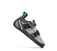 SCARPA Reflex VS - Zapatos de escalada para mujer para gimnasio y escalada deportiva, Gris claro / Negro, 39 EU