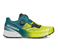 SCARPA Ribelle Run Kalibra Ht - Hombre - Verde / Azul / Blanco - talla 43 1/2- modelo 2025