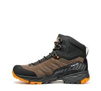 SCARPA Rush TRK GTX Botas de senderismo impermeables Gore-Tex ligeras para hombre, Marrón/Naranja, 10-10.5