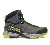 SCARPA Rush Trk GTX Botas impermeables Gore-Tex para senderismo y mochilero para hombre, Titanio/Lima, 10 Women/9 Men