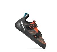 Scarpa - Zapatilla de Escalada con Velcro Reflex VS - Tonic Black, 44, 44 EU