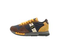Scarpe Blauer sneaker Queens in suede brown/ tessuto grey U24BU11 F3QUEENS01 44