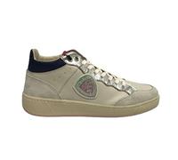 Scarpe donna Blauer sneaker Olympia10 pelle white/ navy/ fuxia D25BU03 F4OLYMPIA10/LES 39