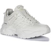 Scarpe donna Guess sneaker zeppa Belluna ecopelle white D25GU14 FLTBELLEL12 39