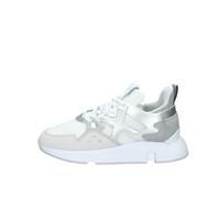 Scarpe donna Munich sneaker Clik 67 in suede/ mesh bianco / silver DS24MU02 4172067 38
