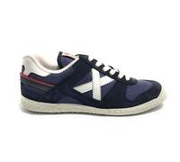 Scarpe Munich sneaker Goal in pelle scamosciata / tessuto blu US24MU04 1582 39