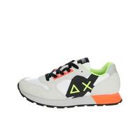 Scarpe Sun68 sneaker Boy's Jaki fluo teen suede/ nylon bianco ZS24SU04 Z34313T 36