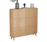 Scarpiera Armadio, Mobile Scarpiera Salvaspazio Slim, Scarpiera Portatile, Scarpiera Ingresso, Scarperia Moderna per Ingresso/Cámara/Salotto/Corridoio (marrón, 120 x 15 cm)