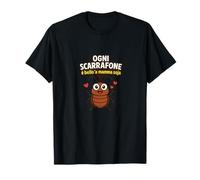 Scarrafone Mamma Parola Dialetto Napoletana Napoli Nápoles Camiseta