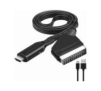 Scart To Hdmi Converter Audio Video Adapter for Hdtv/dvd/set Top Box/ps3/pal/ntsc Starlight