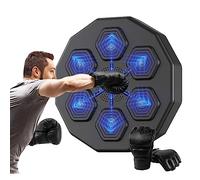 Scarves Máquina De Boxeo Musical Electrónica Montada En La Pared, Bluetooth Conecta Con Guantes De Boxeo Para Niños Y Adultos