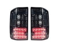 SCARXUSV 1 Par Luces Traseras Negras Rojas Ahumadas 26555-05J00 26550-05J00 Accesorios Lámparas Para Nissan Para Patrol GQ Y60 GR(Negro)