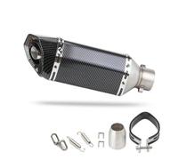 SCARXUSV para Y&amaha R1 R3 R25 MT07 MT09 R6 MT 07 09 51mm Tubo Silenciador Escape Motocicleta con Asesino DB Tubo Escape Motocicleta(305mm)