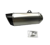 SCARXUSV para Y&amaha YZF R25 R6 R3 R1 FZ6 51mm 60mm Tubo Escape Motocicleta Silenciador Scooter con Db Killer Tubo Escape Motocicleta(A)
