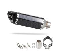 SCARXUSV para Z900 Z400 Z650 Z800 Z 400 650 800 900 51mm Tub Silenciador Escape Motocicleta con Asesino DB Tubo Escape Motocicleta(370 mm)