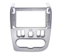 SCARXUSV Reproductor DVD Audio Fascia Marco Radio Coche 9 Pulgadas Doble DIN para Dacia para Logan 2008 2009 2010 2011 2012 Marco de Placa de Panel Frontal de Radio estéreo d