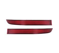 SCARXUSV Tiras Reflectoras Parachoques Trasero Izquierdo Y Derecho 1T0945105A T0945106A Exterior Para VW Para Touran 2006 2007 2008 2009 2010(Un par)