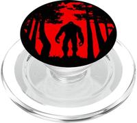 Scary Bigfoot in The Woods PopSockets PopGrip para MagSafe