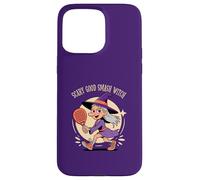 Scary Good Smash Witch Padel Juego de Palabras de Halloween Carcasa para iPhone 15 Pro MAX