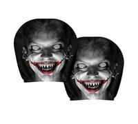 Scary Headrest Covers For Cars - Universal, Soft | Car Seat Protectors