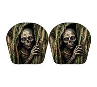 Scary Headrest Covers, Horror Car Decor, Vehicle Headrest Protector