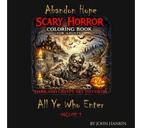 Scary Horror Coloring Book: A Dark Journey Into Shadows, Fear and Imagination